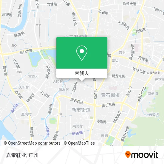 嘉泰鞋业地图