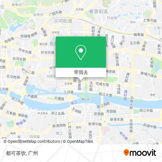 都可茶饮地图