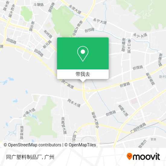 同广塑料制品厂地图