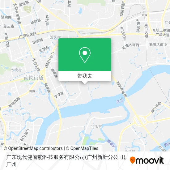 广东现代健智能科技服务有限公司(广州新塘分公司)地图