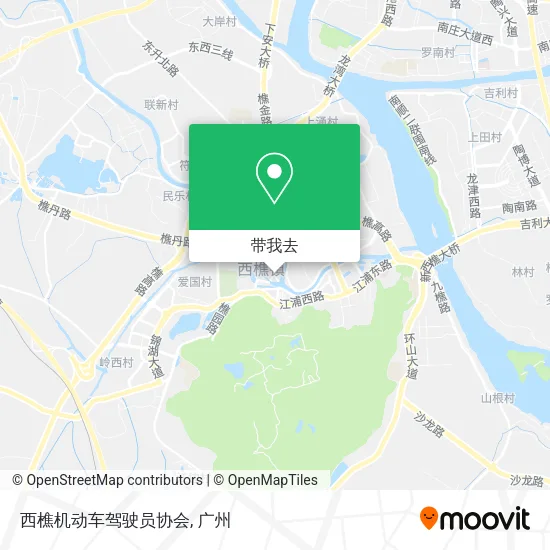 西樵机动车驾驶员协会地图
