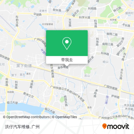洪仔汽车维修地图