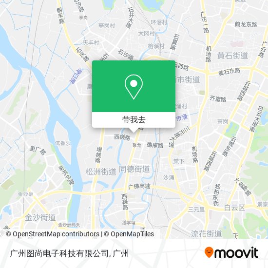 广州图尚电子科技有限公司地图