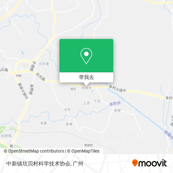 中新镇坑贝村科学技术协会地图