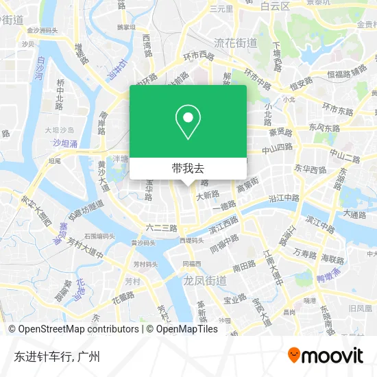 东进针车行地图
