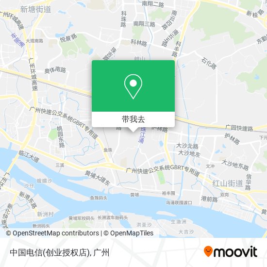 中国电信(创业授权店)地图