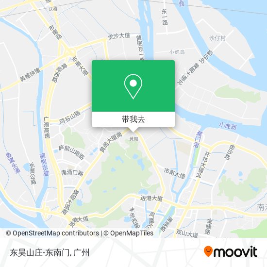 东昊山庄-东南门地图