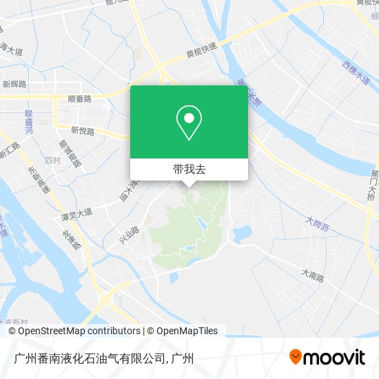 广州番南液化石油气有限公司地图
