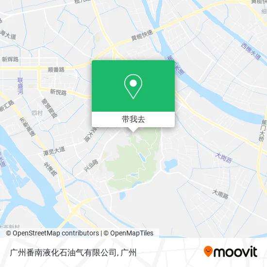 广州番南液化石油气有限公司地图