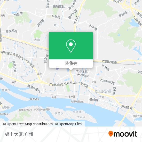 银丰大厦地图