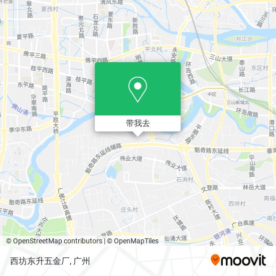 西坊东升五金厂地图