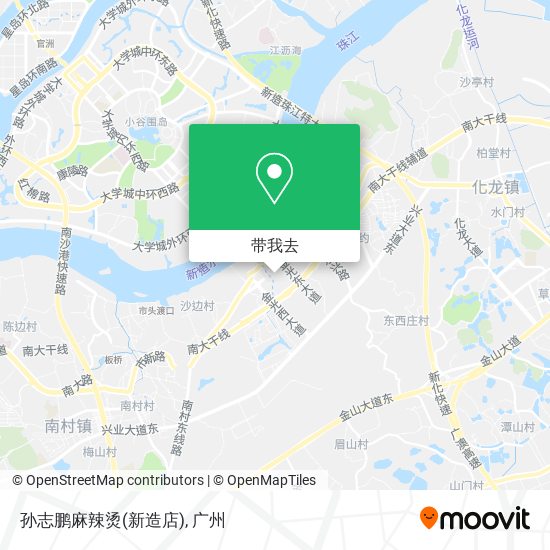 孙志鹏麻辣烫(新造店)地图