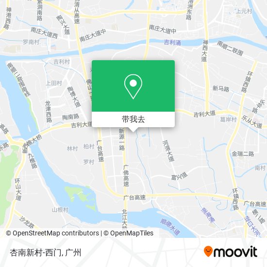 杏南新村-西门地图