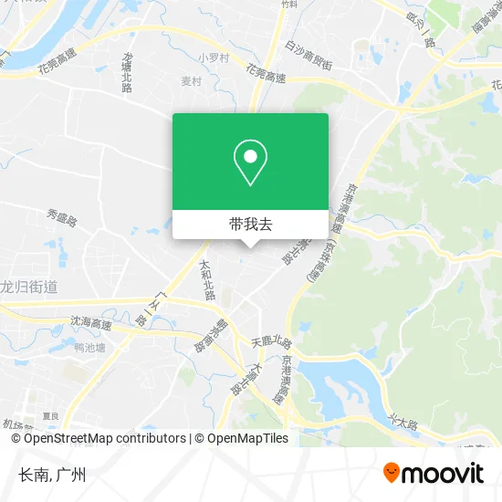 长南地图