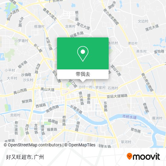好又旺超市地图