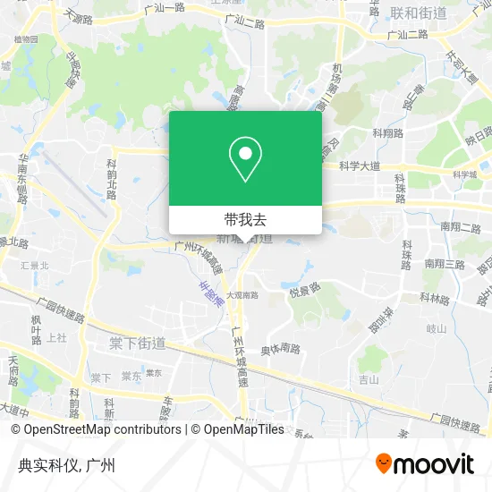 典实科仪地图