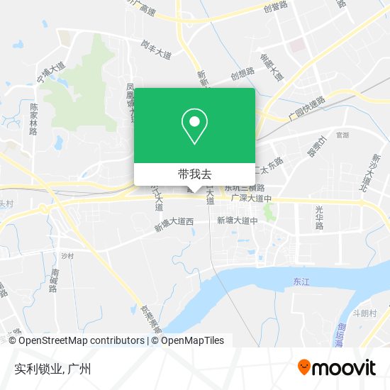 实利锁业地图