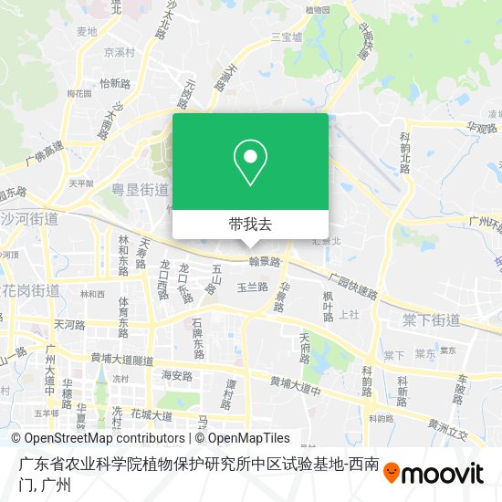 广东省农业科学院植物保护研究所中区试验基地-西南门地图