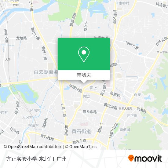 方正实验小学-东北门地图