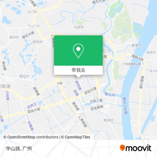 华山路地图