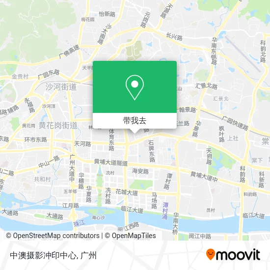 中澳摄影冲印中心地图