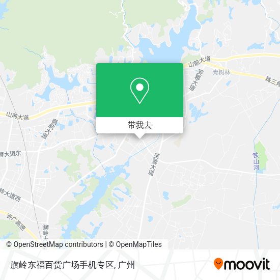 旗岭东福百货广场手机专区地图