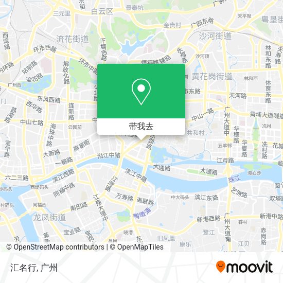 汇名行地图