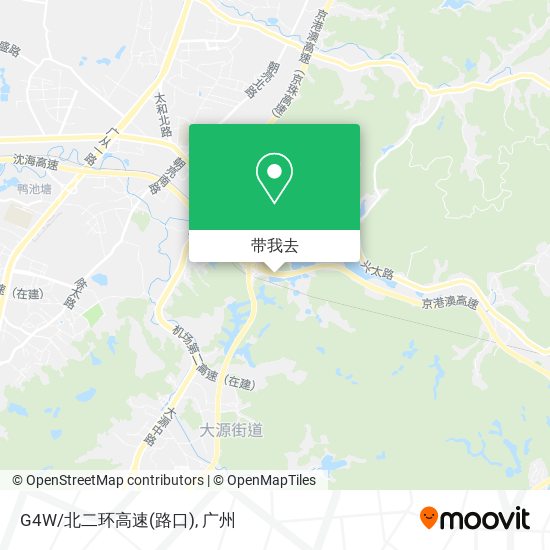 G4W/北二环高速(路口)地图