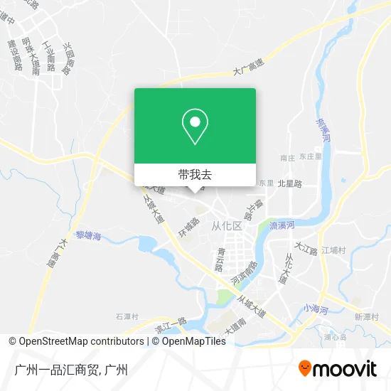 广州一品汇商贸地图