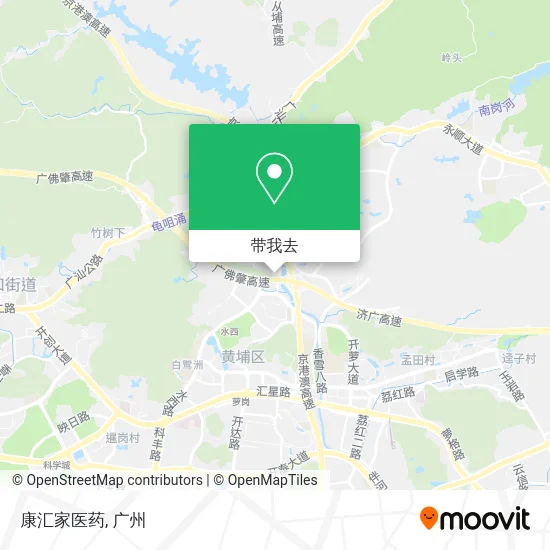 康汇家医药地图