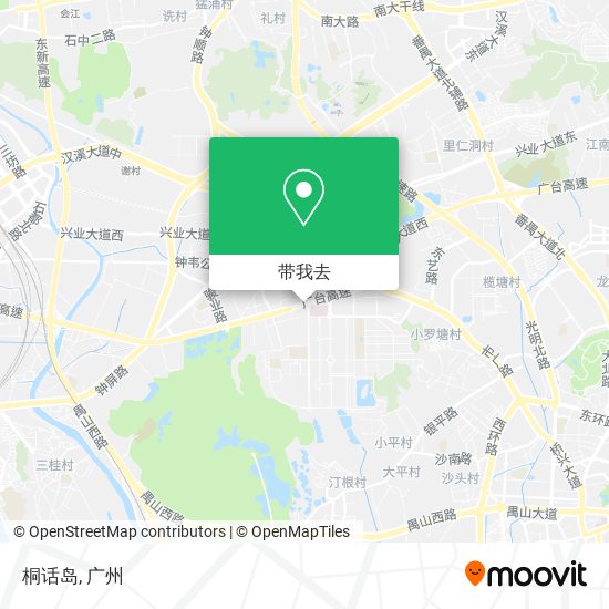 桐话岛地图