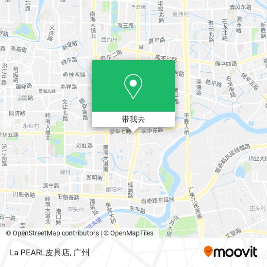 La PEARL皮具店地图