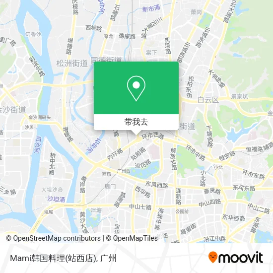 Mami韩国料理(站西店)地图