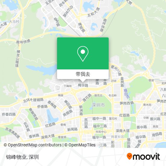 锦峰物业地图