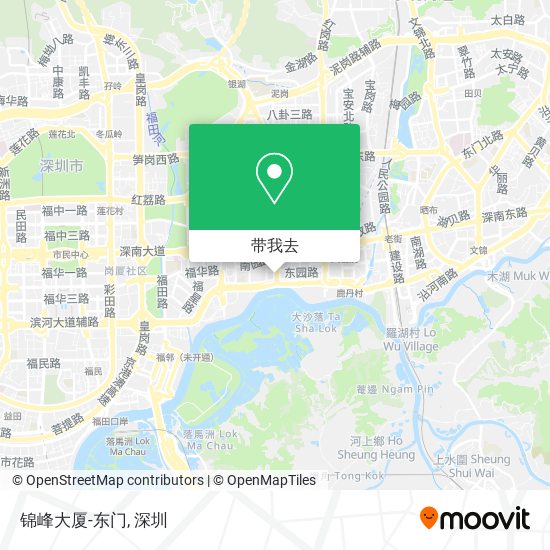锦峰大厦-东门地图