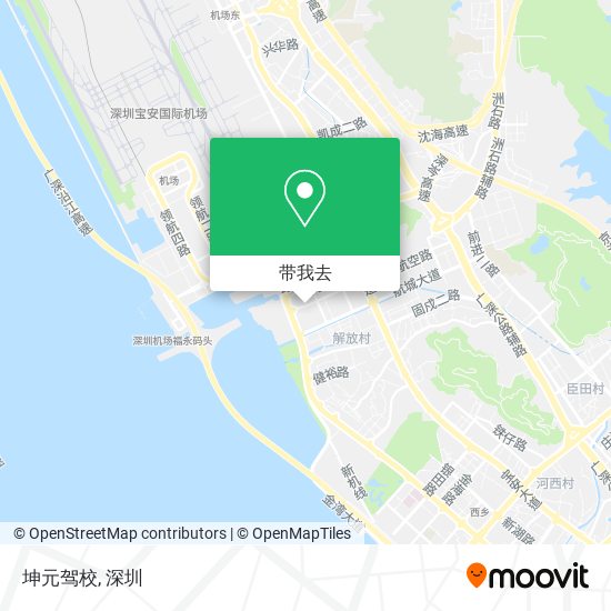 坤元驾校地图