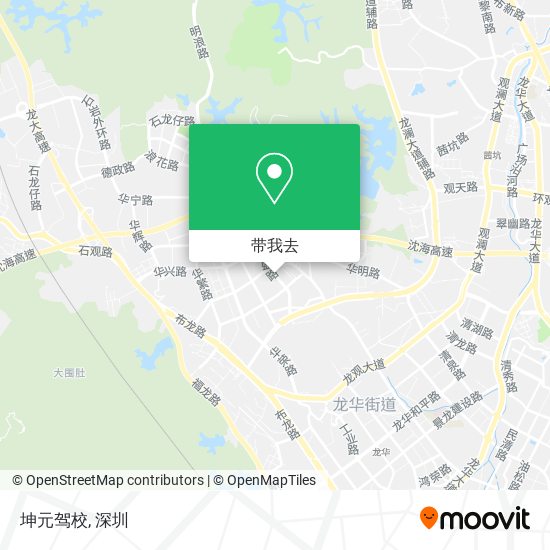 坤元驾校地图