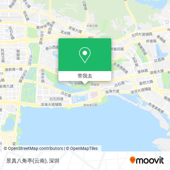 景真八角亭(云南)地图