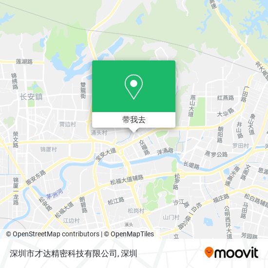 深圳市才达精密科技有限公司地图