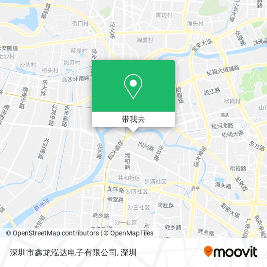 深圳市鑫龙泓达电子有限公司地图
