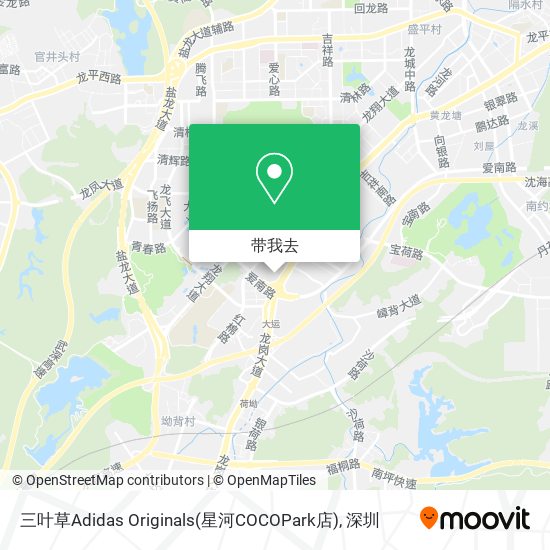 三叶草Adidas Originals(星河COCOPark店)地图