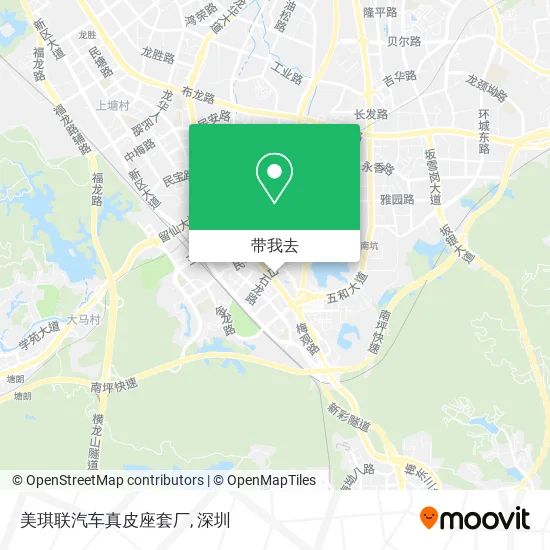 美琪联汽车真皮座套厂地图