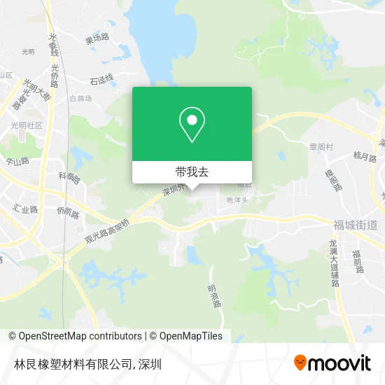林艮橡塑材料有限公司地图