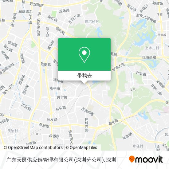 广东天艮供应链管理有限公司(深圳分公司)地图