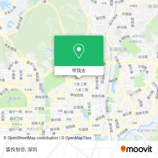 森投智谷地图