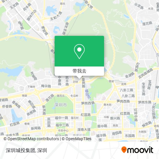 深圳城投集团地图