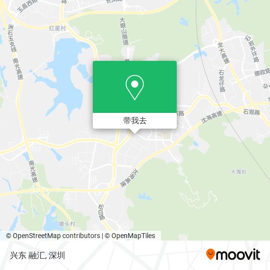 兴东 融汇地图