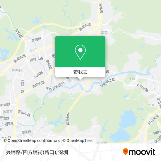兴埔路/四方埔街(路口)地图