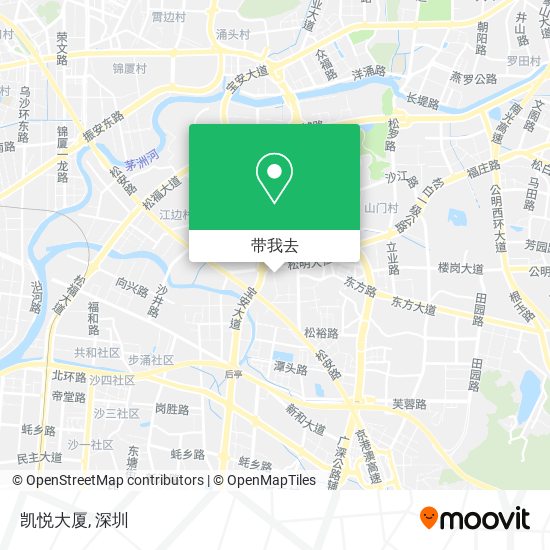 凯悦大厦地图
