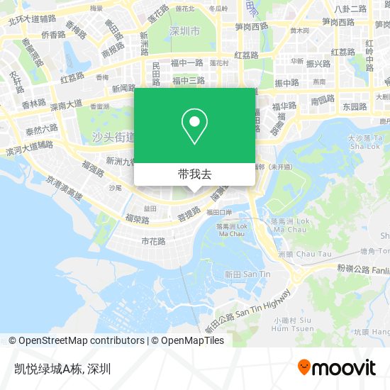 凯悦绿城A栋地图